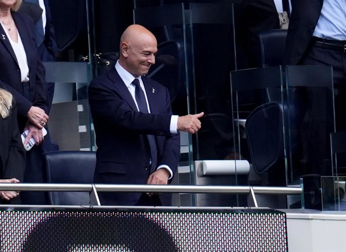 Archivo - Daniel Levy, presidente del Tottenham, antes de un partido