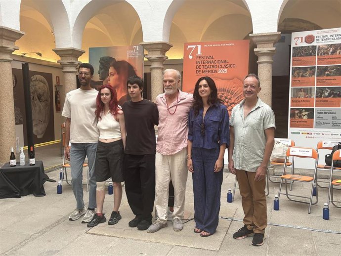 Presentacion del próximo estreno del Festival de Mérida 'Memorias de Adriano'