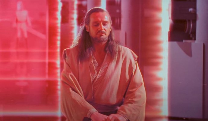 Liam Neeson dice que la muerte de Qui-Gon en Star Wars La amenaza fantasma fue "sosa"
