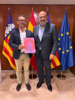 El alcalde de Ibiza, Rafael Trigueros, y el alcalde de Palma, Jaime Martínez.