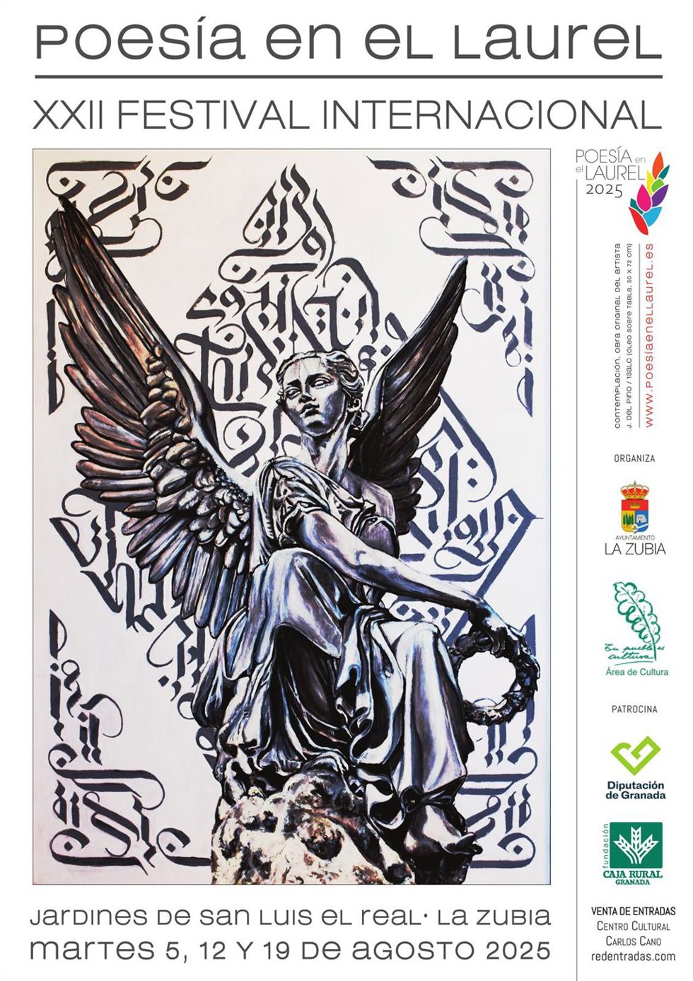 La Zubia otorga el XIV Premio Internacional 'Poesía en el Laurel' a título póstumo a Carlos Cano .