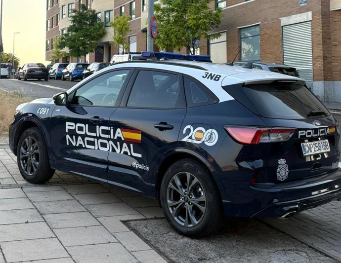 Un coche de la Policía Nacional.