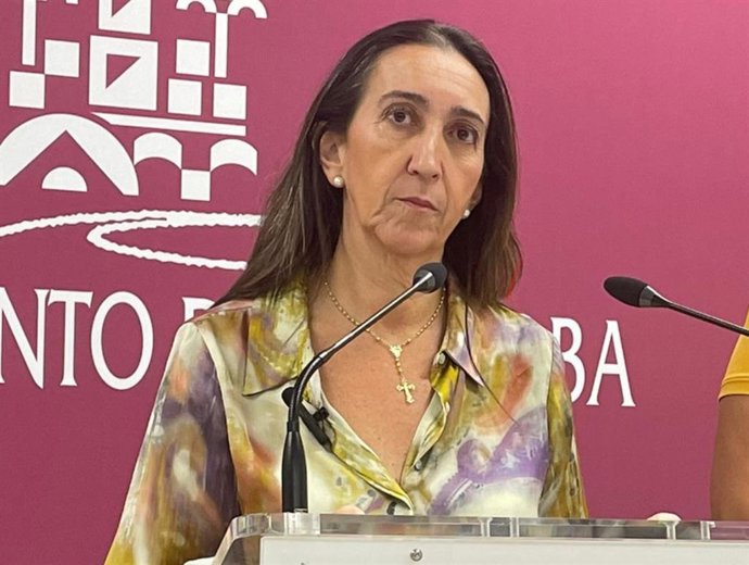 La portavoz de Vox en el Ayuntamiento de Córdoba, Paula Badanelli.