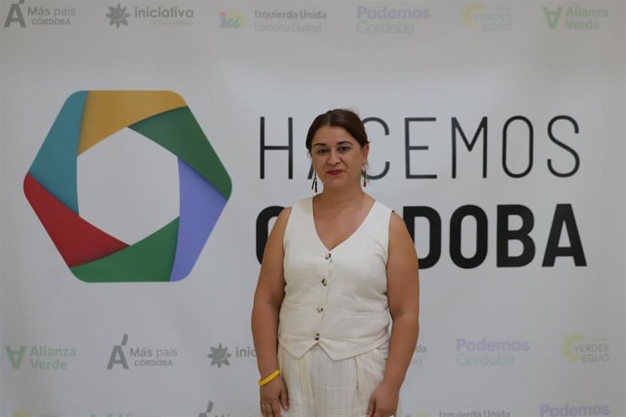 La concejala de Hacemos Córdoba Irene Ruiz.