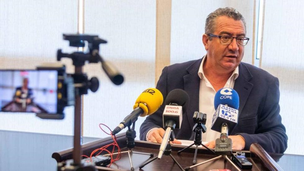 El alcalde de Benidorm, Toni Pérez.