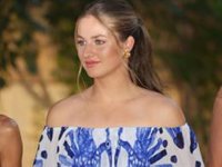 La princesa Leonor recurre al armario de la reina Letizia para su última aparición