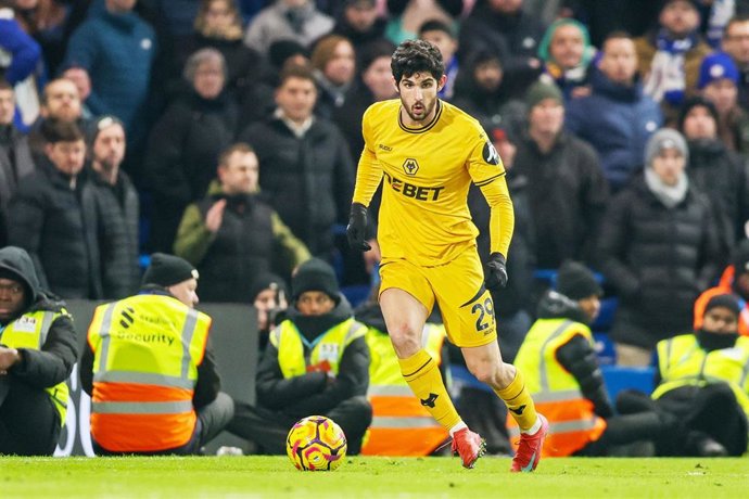 Archivo - Gonçalo Guedes con el Wolverhampton