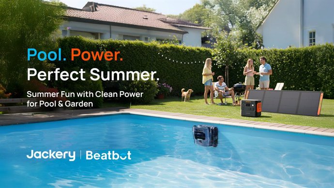Beatbot and Jackery Partner to Bring Solar Power to Poolside Living Across Europe