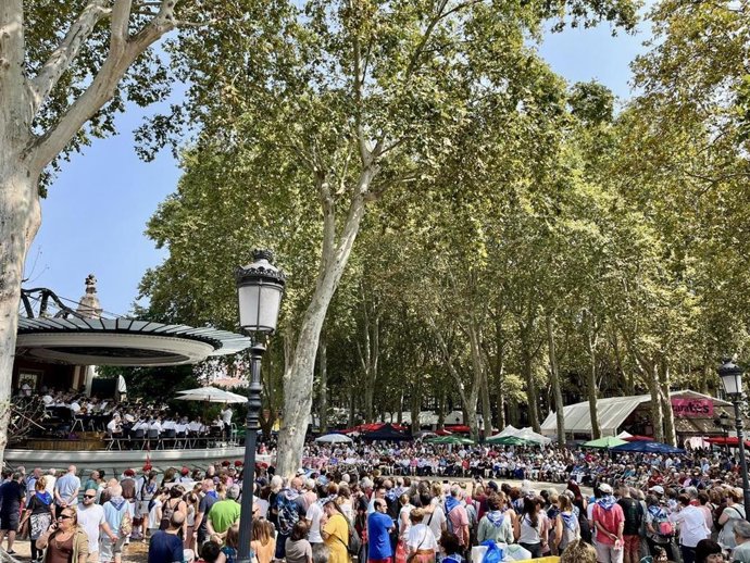 Concierto de la Banda de Música de Bilbao en Aste Nagusia