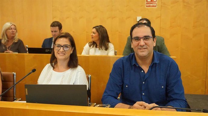 Martín Torres y Gloria Guillén.