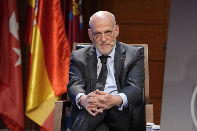 Archivo - El presidente de LaLiga Javier Tebas en una imagen de archivo
