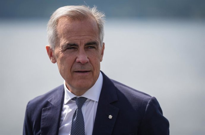 O primeiro-ministro do Canadá, Mark Carney, em uma foto de arquivo.