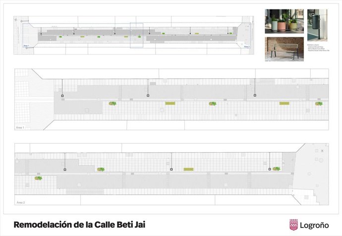Remodelación prevista en la calle Beti Jai