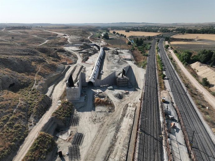 Baipás de conexión de líneas de alta velocidad en Madrid