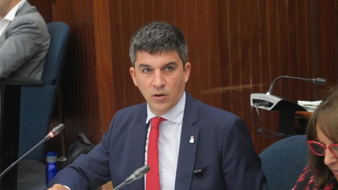 Archivo - El portavoz del PSOE en Santander, Daniel Fernández