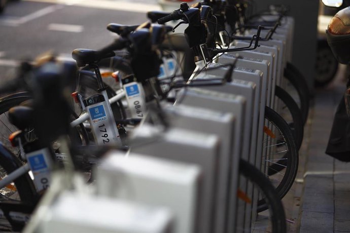 Archivo - Servicio de bicicletas del Ayuntamiento de Madrid, bicimad