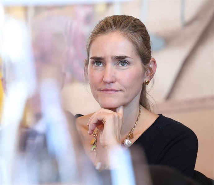 La vicepresidenta del Gobierno y ministra para la Transición Ecológica y el Reto Demográfico, Sara Aagesen, a 17 de julio de 2025, en Madrid (España). 