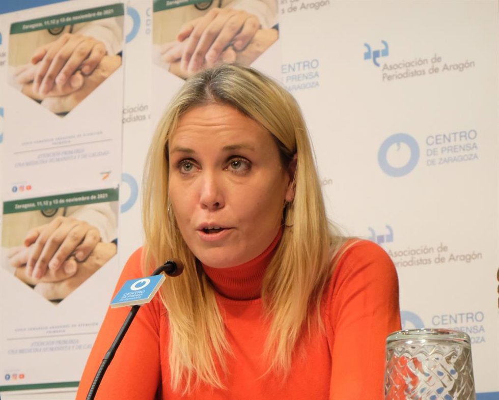Archivo - La gerente del servicio de Atención Primaria del Salud, Pilar Borraz.