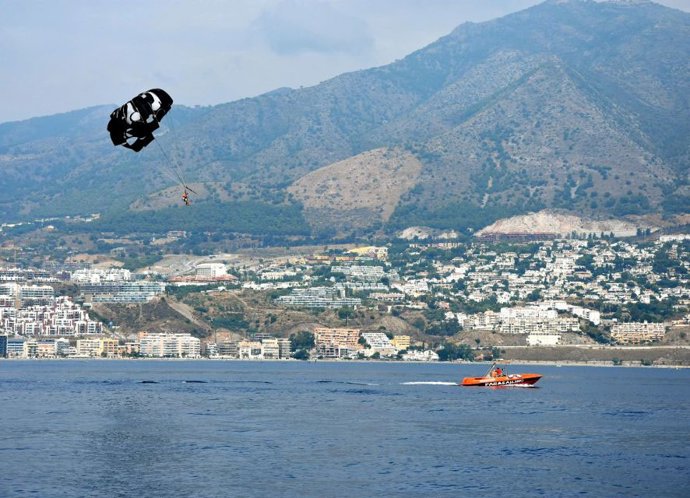 Parasaling para dos en Benalmádena Costa (Málaga)