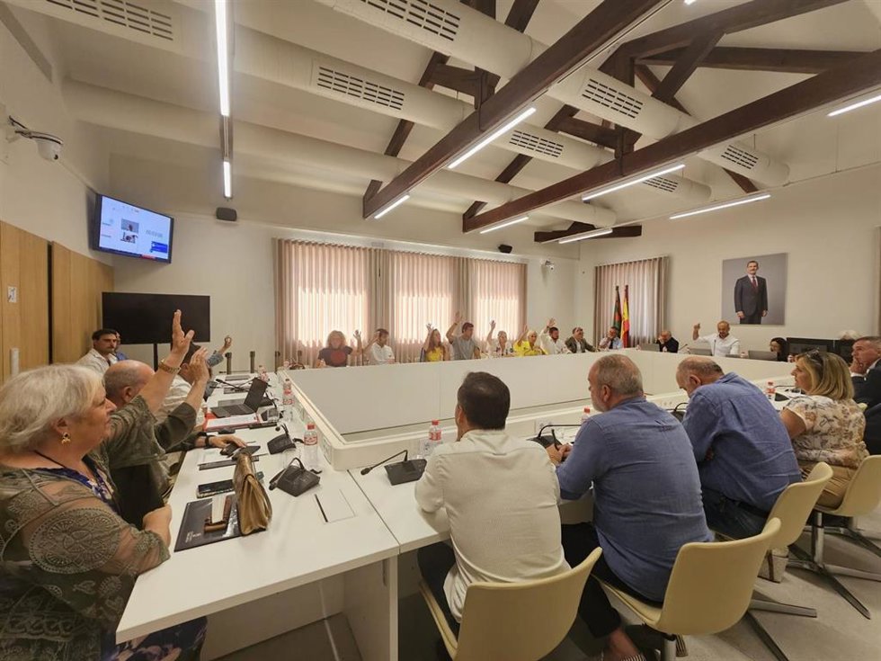 Imagen de archivo del Pleno de Torrelavega