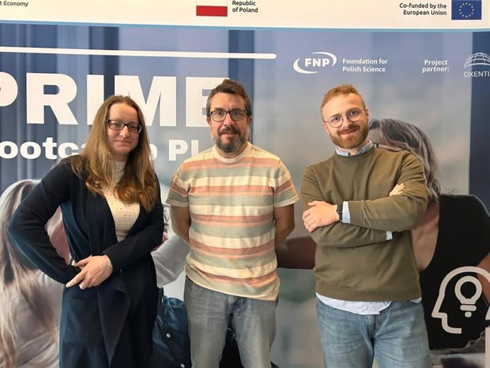 El equipo de investigadores de lucha contra el cáncer de mama, liderado por Horacio Pérez-Sánchez en la UCAM y Mateusz Tomczyk en la Universidad Tecnológica de Silesia (Polonia)