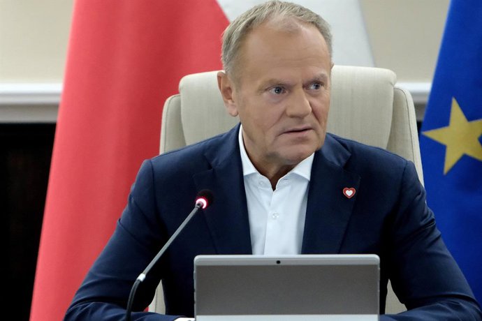 July 25, 2025, Warsaw, Warsaw, Poland: Warszawa KPRM 25.07.2025 Pierwsze Posiedzenie Rady Ministrow po rekonstrukcji..25/07/2025 WARSAW..MEETING OF THE COUNCIL OF MINISTERS - POLISH GOVERNMENT. GOVERNMENT - FIRST MEETING AFTER RECONSTRUCTION ..N Z Donald 