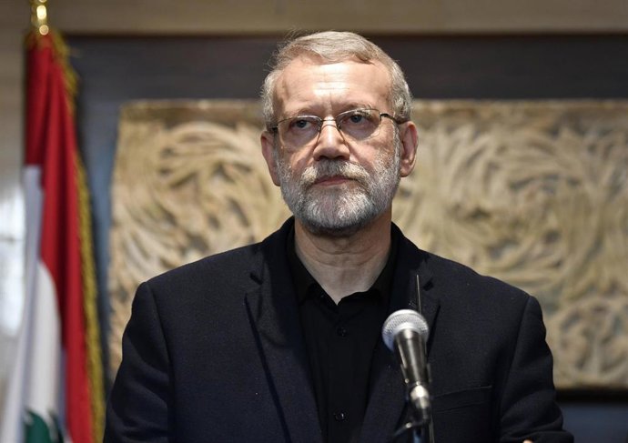 Archivo - Imagen de archivo de Ali Larijani, asesor del líder supremo de Irán, Ali Jamenei
