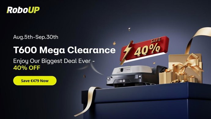 RoboUP T600 2025 Mega Clearance: Up to €479 Off for a Limited Time