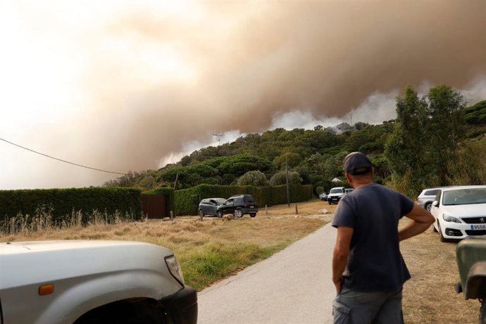 Incendio en Tarifa.