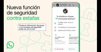 WhatsApp mostrará una vista previa con información sobre un grupo o una persona desconocida para combatir las estafas