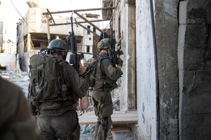 Archivo - Arquivo - Imagem de arquivo de soldados do exército israelense.