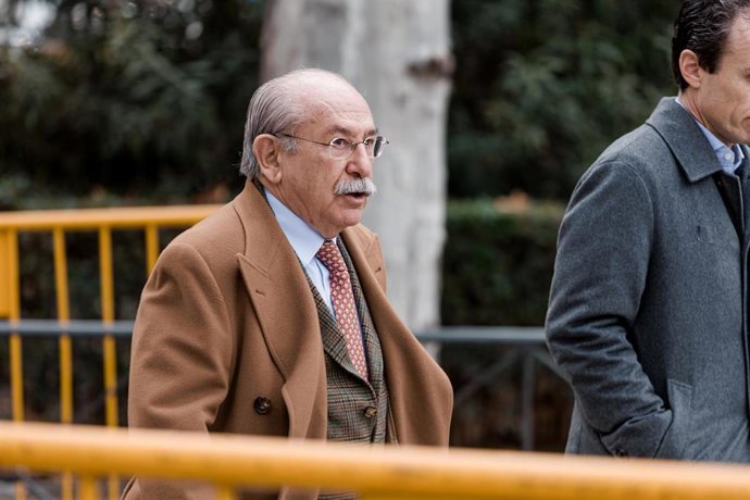 Archivo - El expresidente de Sacyr Luis del Rivero a su llegada a la Audiencia Nacional por el 'caso Villarejo', a 10 de marzo de 2025