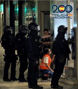 Actuación policial ante o intento de suicidio dun home na Coruña