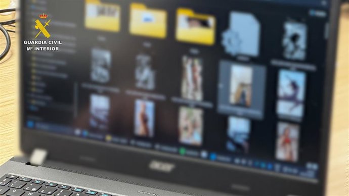 Imágenes que lso detenidos tenían en sus dispositivos