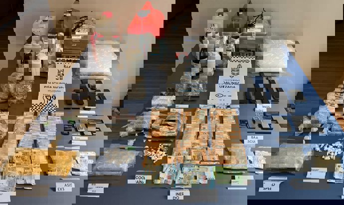 Dos detenidos por tráfico de drogas tras una pelea en un domicilio de Pamplona