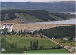Embalse de Aguilar de Campoo.