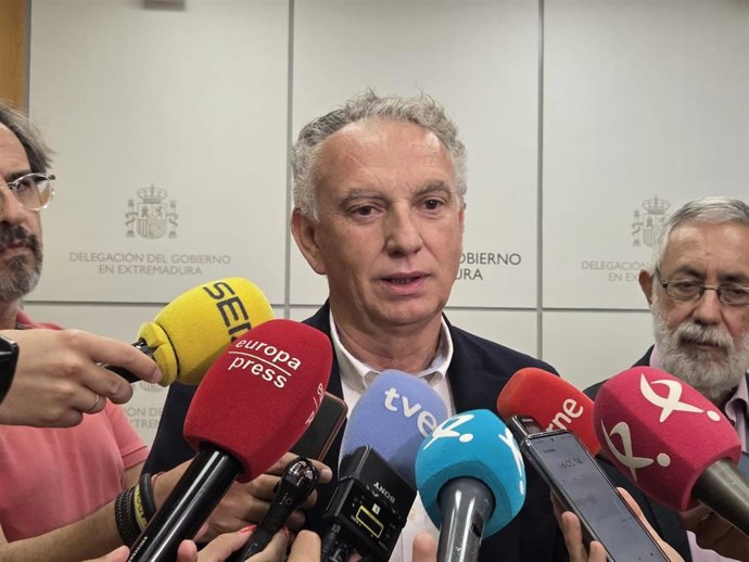 El delegado del Gobierno en Extremadura, José Luis Quintana, en una imagen de archivo.