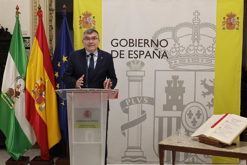 Archivo - El subdelegado del Gobierno en Granada, José Antonio Montilla.