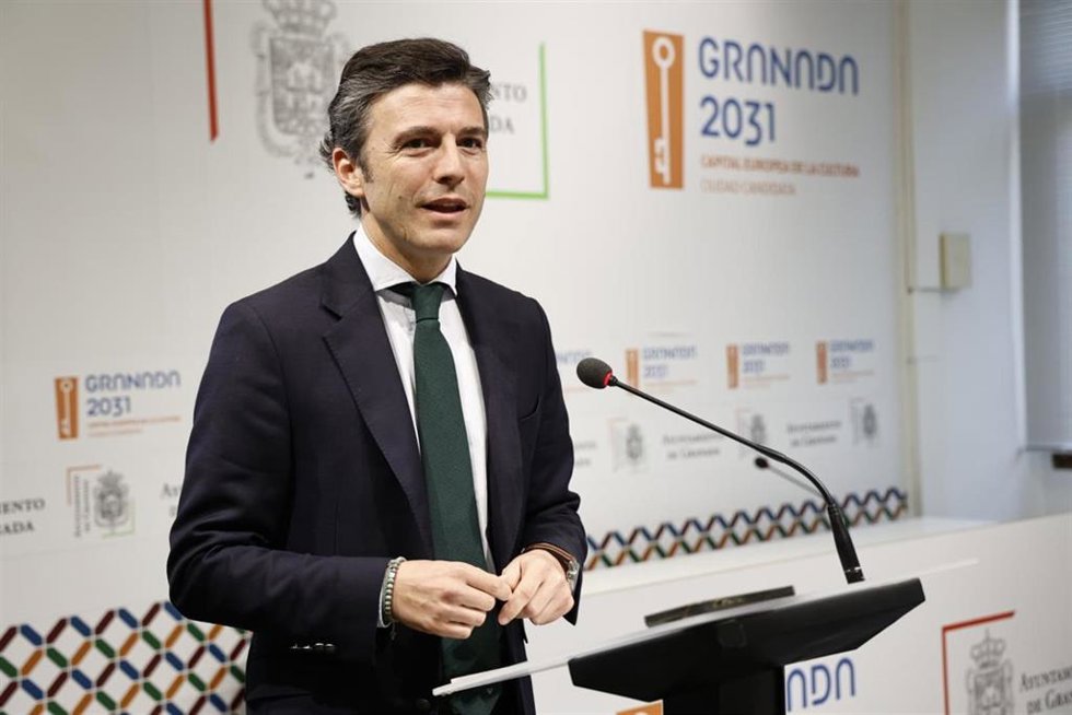 Archivo - El portavoz del equipo de gobierno local de Granada, Jorge Saavedra.