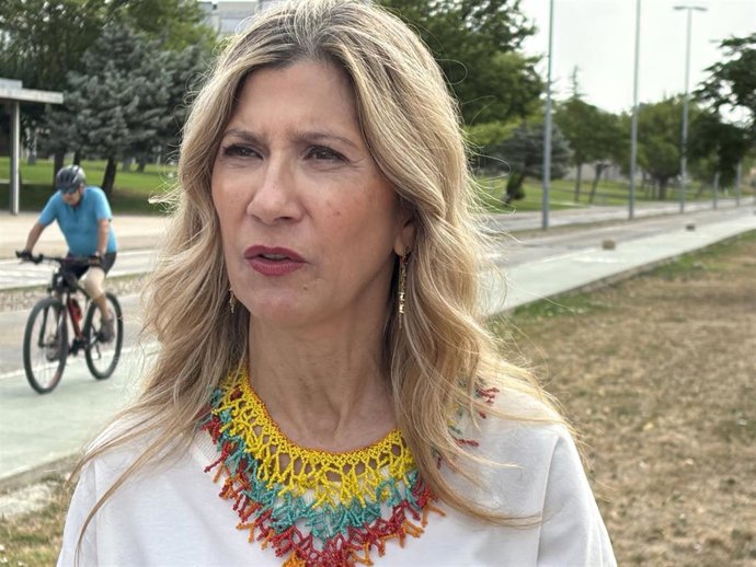 Mar Vaquero es la vicepresidenta del Gobierno de Aragón y consejera de Presidencia, Economía y Justicia.