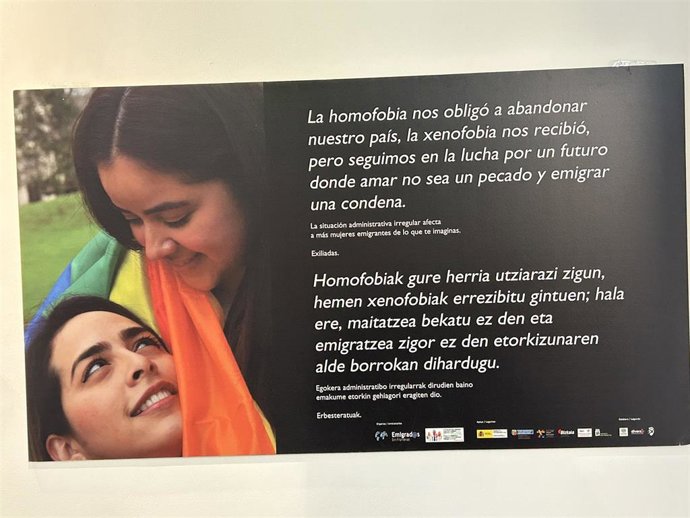 Exposición 'La irregularidad es violencia múltiple y descentralizada'