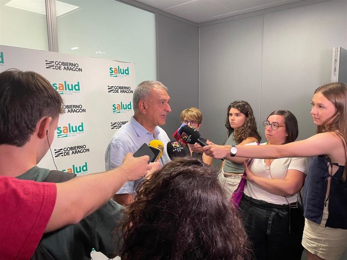 El jefe de servicio de Seguridad Alimentaria y Sanidad Ambiental del Departamento de Salud Pública del Gobierno de Aragón, Antonio Español.