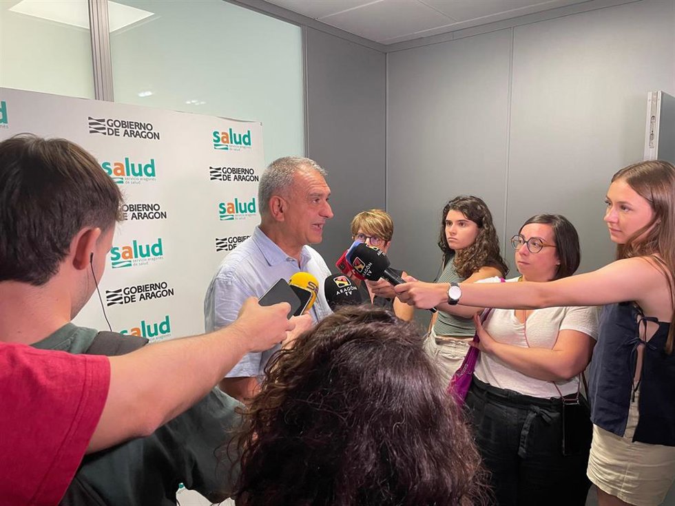 El jefe de servicio de Seguridad Alimentaria y Sanidad Ambiental del Departamento de Salud Pública del Gobierno de Aragón, Antonio Español.