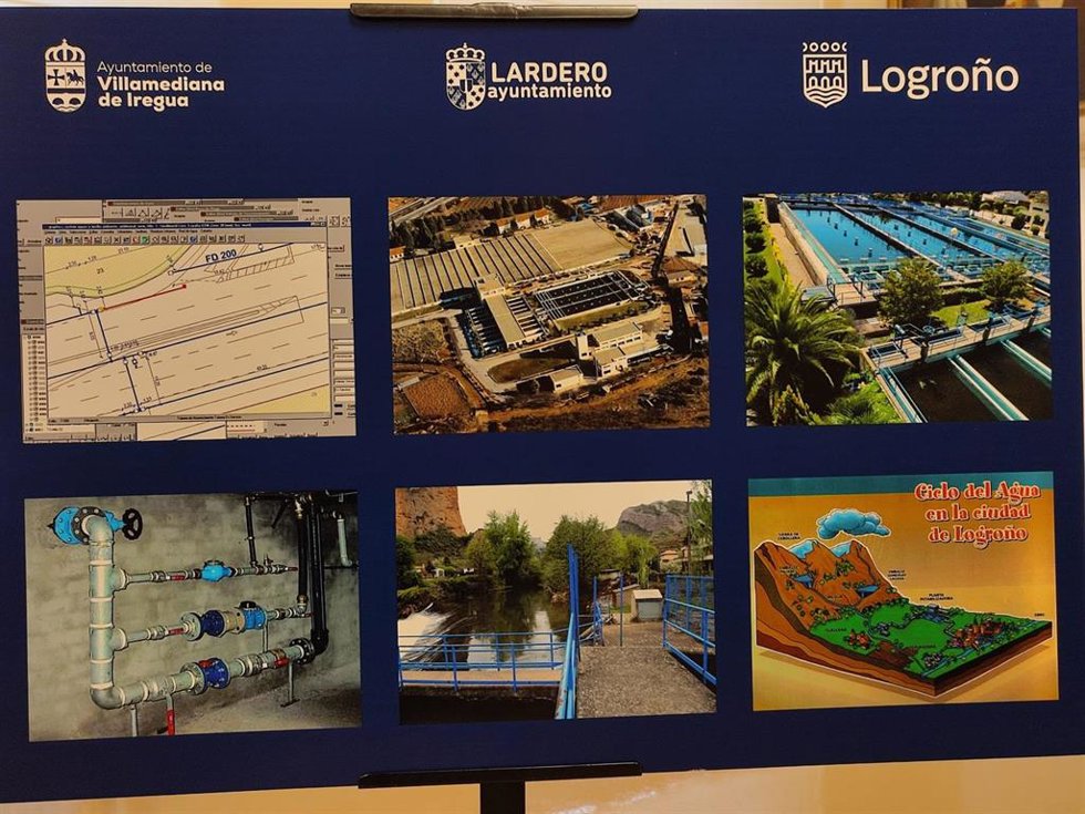 Archivo - Logroño, Lardero y Villamediana mejorarán su ciclo del agua con inversiones por casi 5 millones, que optarán a Fondos UE