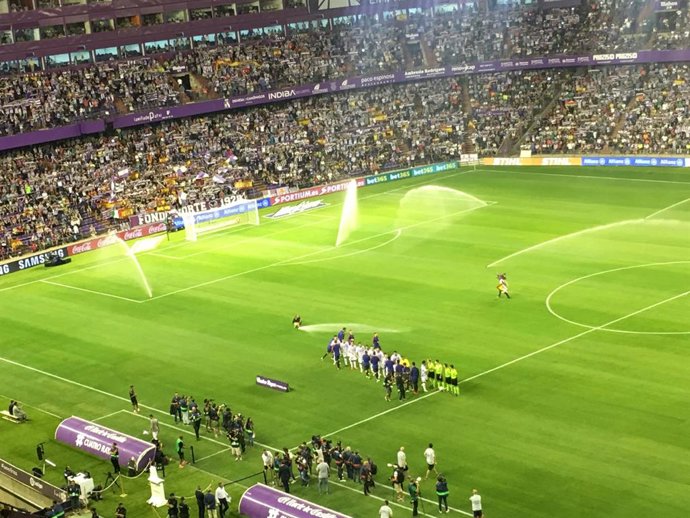 Archivo - Valladolid.- Estadio José Zorrilla, partido Real Valladolid-Barcelona