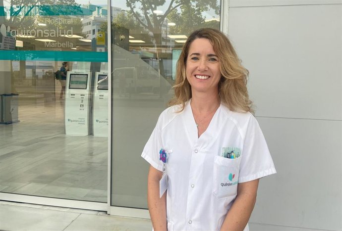 La jefa del Servicio de Urgencias del Hospital Quirónsalud Marbella, la doctora Esther Hurtado.