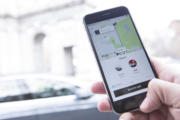 Archivo - Arquivo - Aplicativo Uber