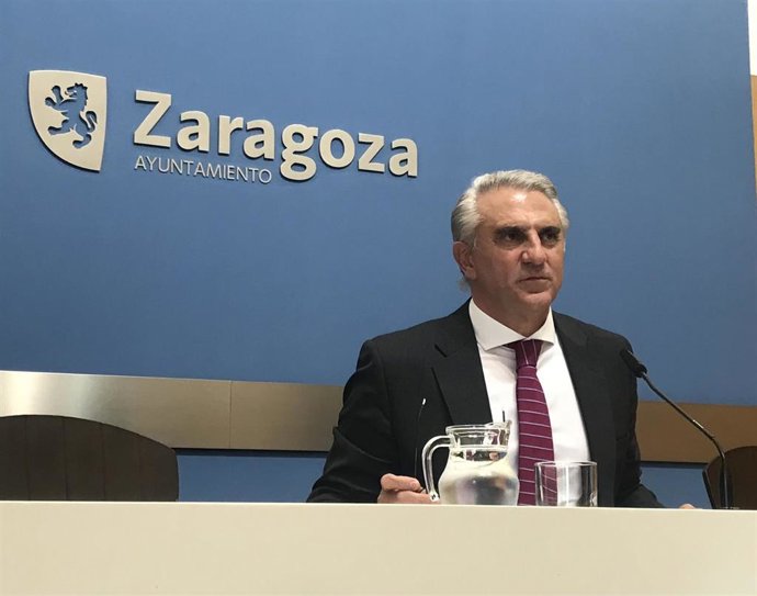 Archivo - El concejal delegado de Vivienda del Ayuntamiento de Zaragoza, José Miguel Rodrigo