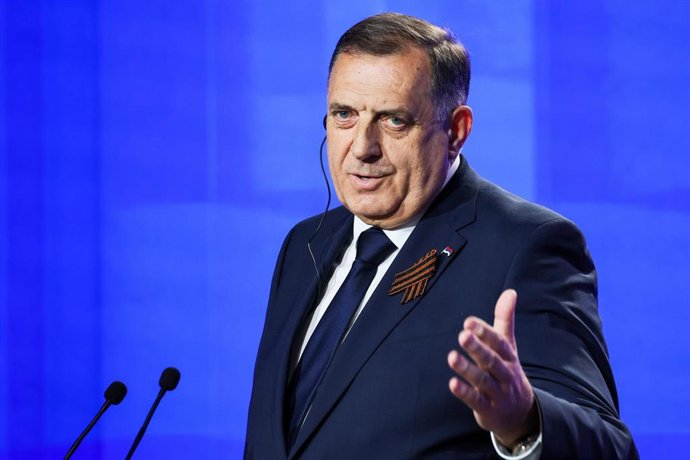 Archivo - Imagen de archivo del presidente de la República de Srprska, Milorad Dodik