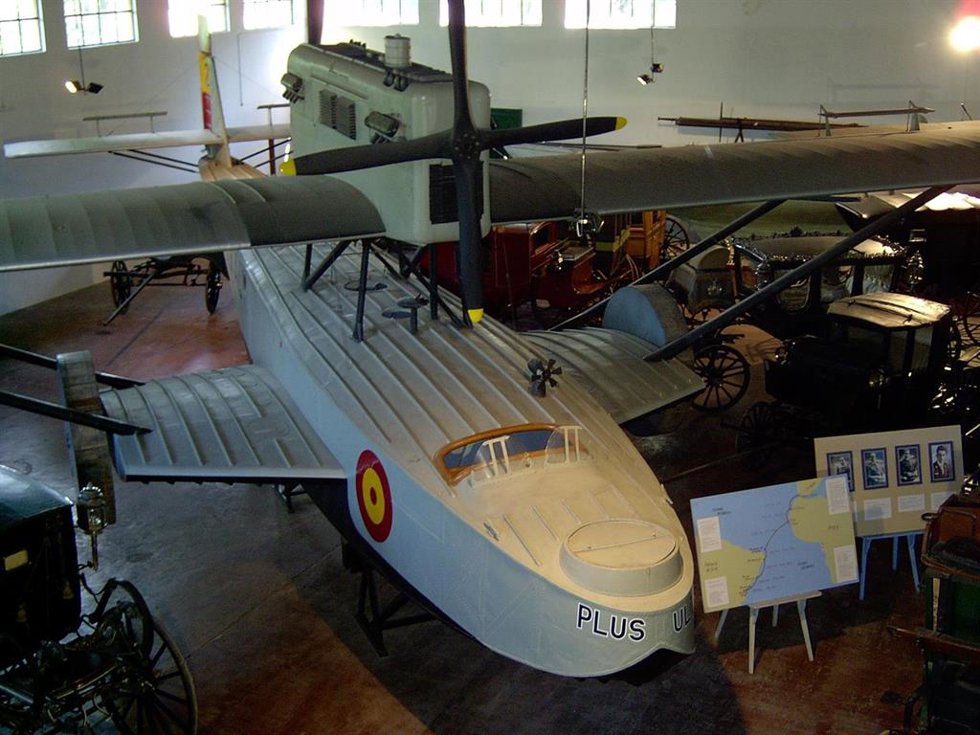 El hidroación Plus Ultra en el Complejo Museográfico Provincial "Enrique Udaondo" de Luján, Argentina